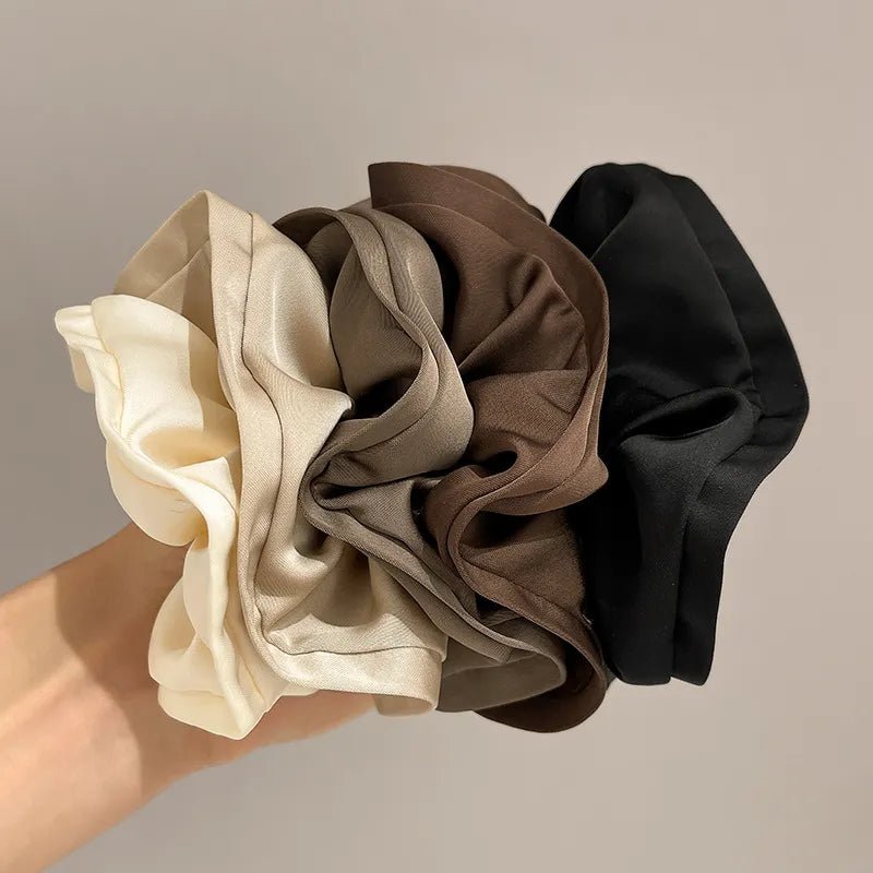 Chouchou en Satin - Doux pour les Cheveux, Anti - Casse