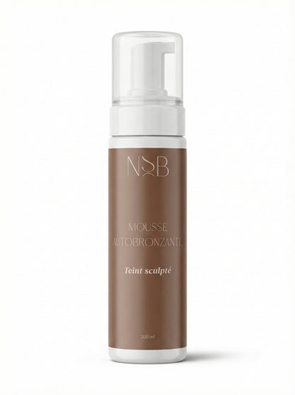 Mousse Autobronzante – Teint Sculpté, Bronzage naturel
