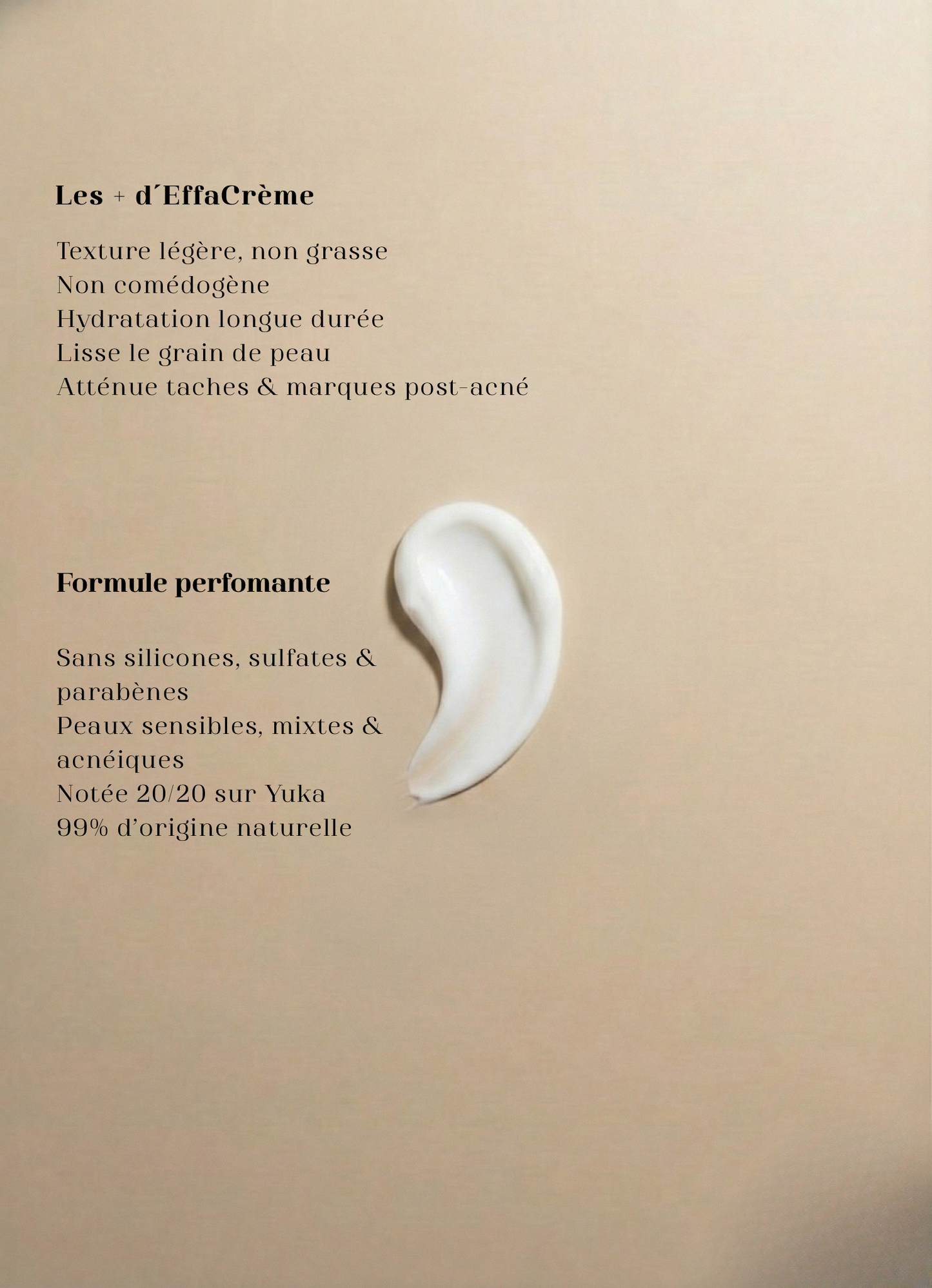 EffaCrème – Crème anti-acné & anti-taches à l’acide azélaïque